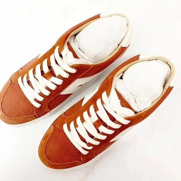 LUCKY BRAND 6.5 Driona Sneaker in Sumac Fabric NEW - Picture 2 of 6